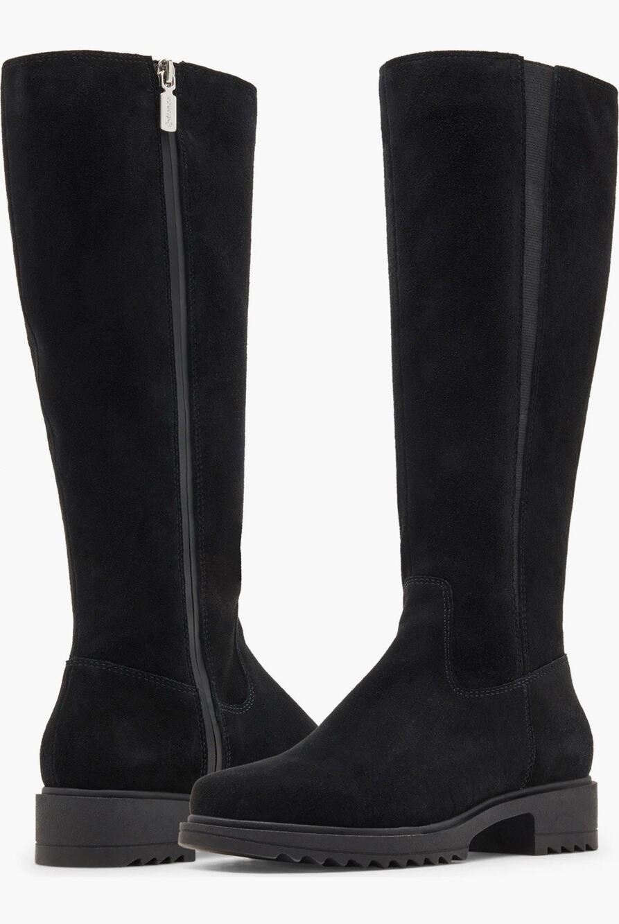 Blondo Ciana Waterproof Knee High Riding Boots Women's Black Size US6M EU36.5